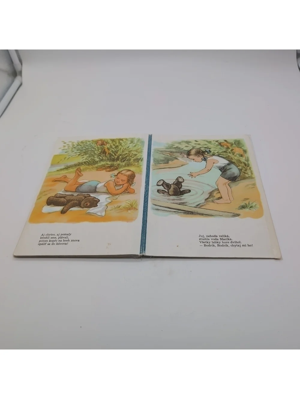 Slovakian Children's Book MÔJ MACÍK Pet Bear Story